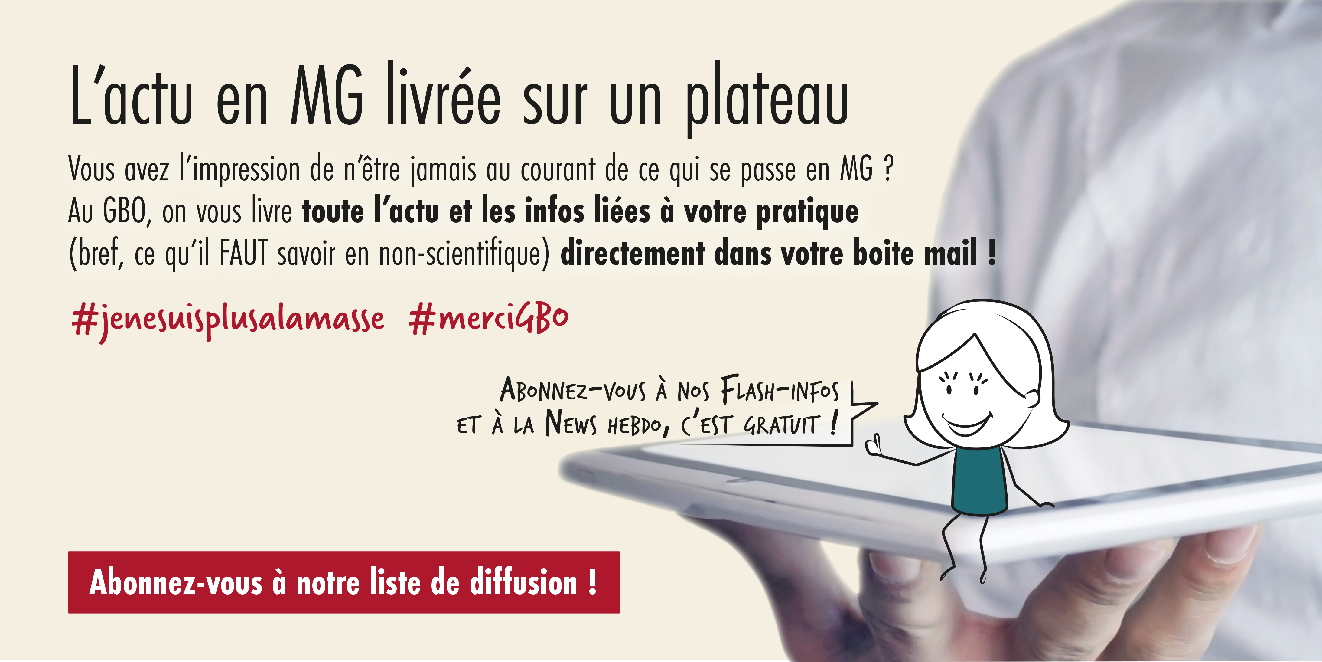 L'actualité en médecine générale livrée sur un plateau